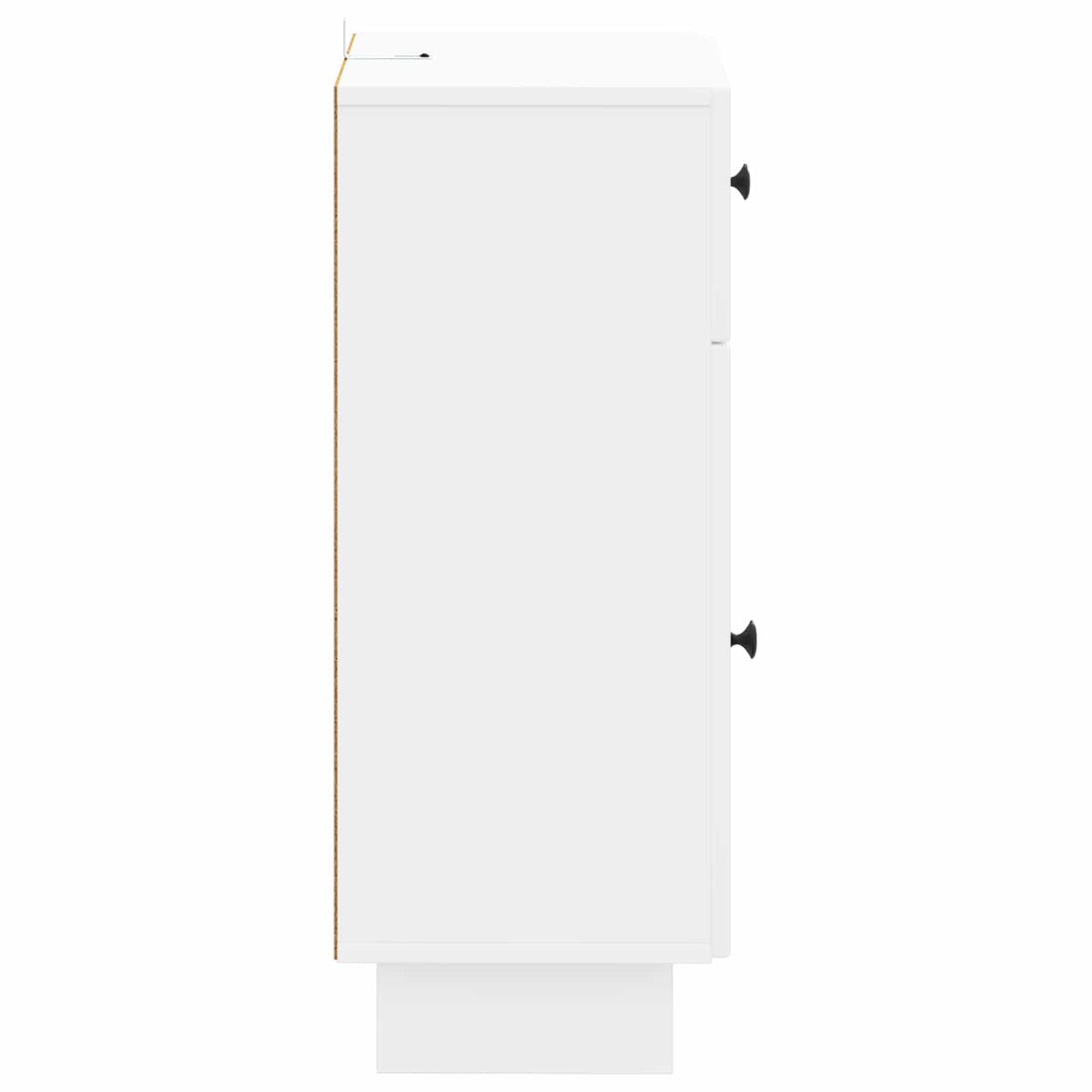 Badezimmer Aufbewahrungsschrank EDE Weiß 30 x 31 x 80 cm