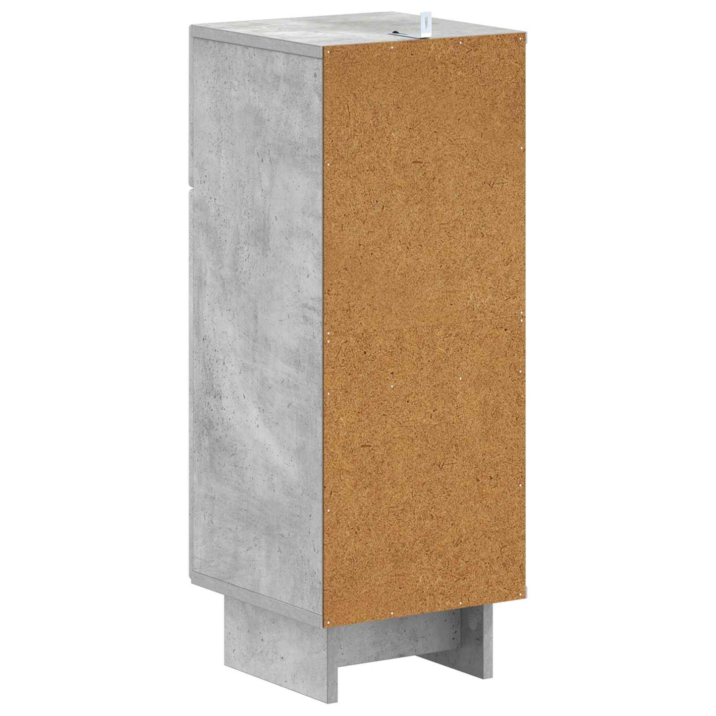 Badezimmer Aufbewahrungsschrank EDE Betongrau 30 x 31 x 80 cm