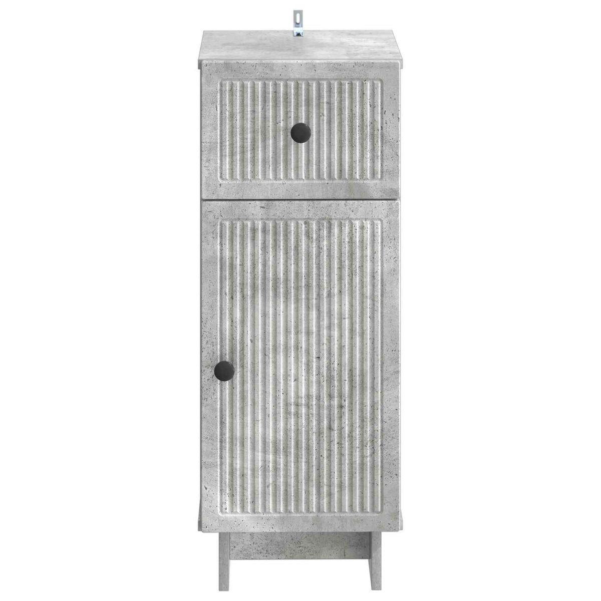 Badezimmer Aufbewahrungsschrank EDE Betongrau 30 x 31 x 80 cm
