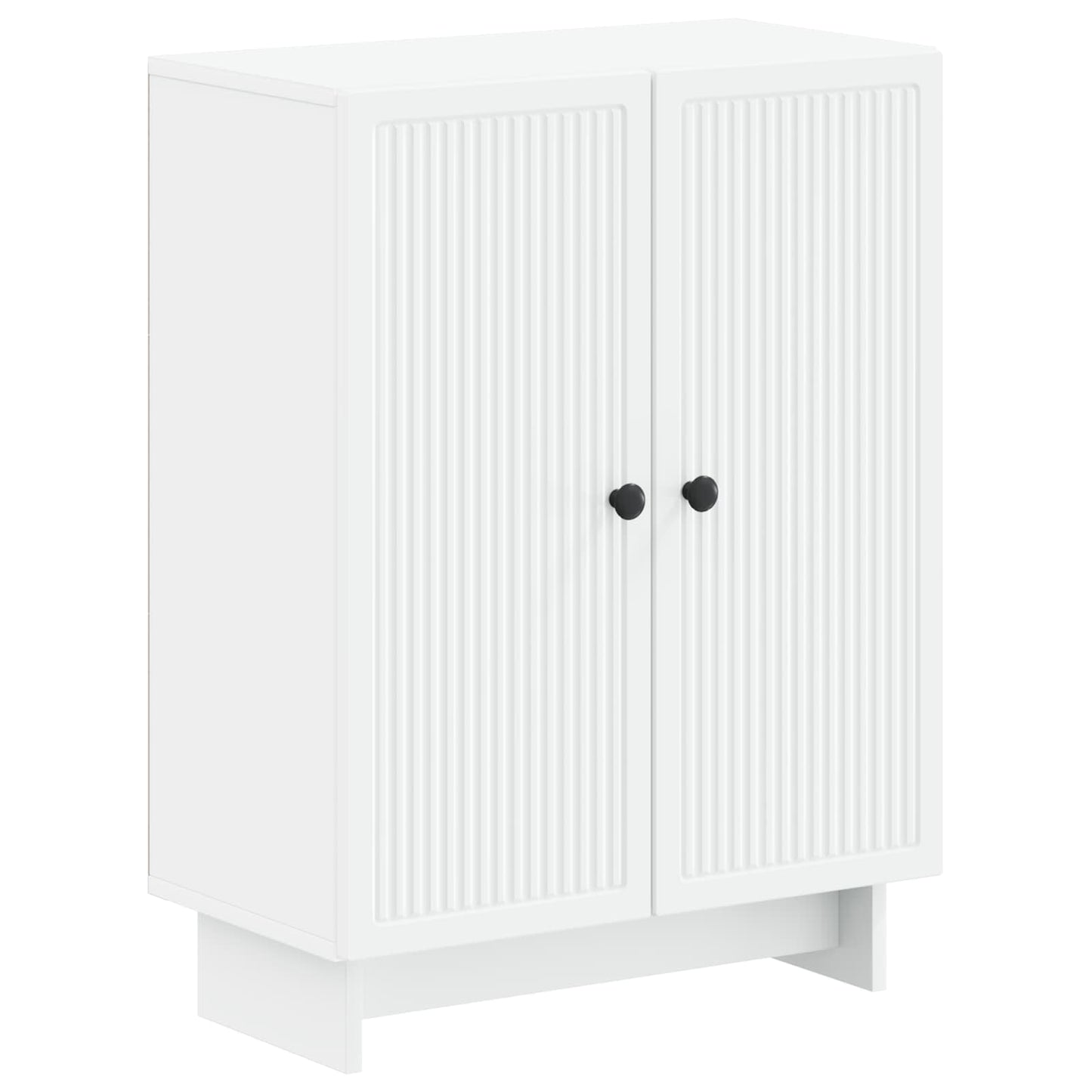 Badezimmer Aufbewahrungsschrank EDE Weiß 59,5 x 31 x 80 cm