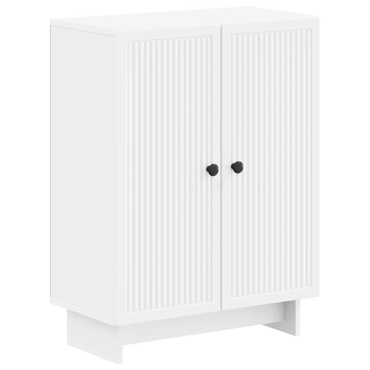 Badezimmer Aufbewahrungsschrank EDE Weiß 59,5 x 31 x 80 cm