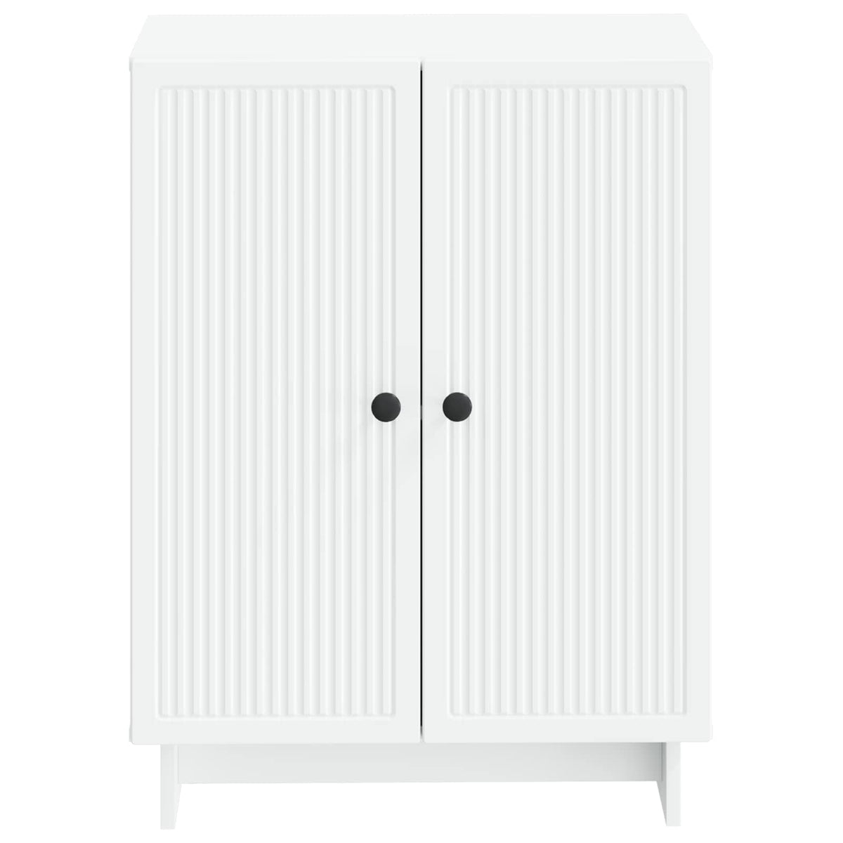 Badezimmer Aufbewahrungsschrank EDE Weiß 59,5 x 31 x 80 cm