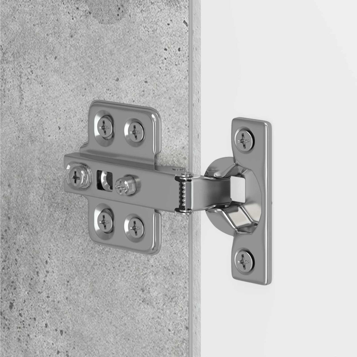Badezimmer Aufbewahrungsschrank EDE Betongrau 59,5 x 31 x 80 cm