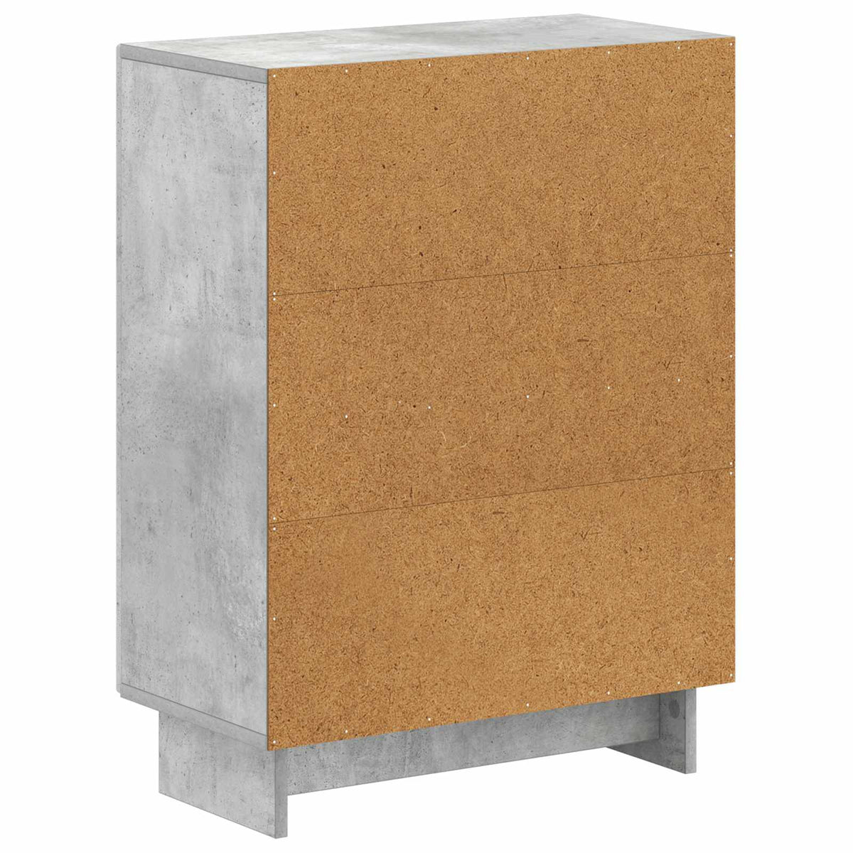 Badezimmer Aufbewahrungsschrank EDE Betongrau 59,5 x 31 x 80 cm