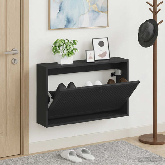 Wandmontierter Schuhschrank EDE 71 x 17 x 43 cm Holzwerkstoff