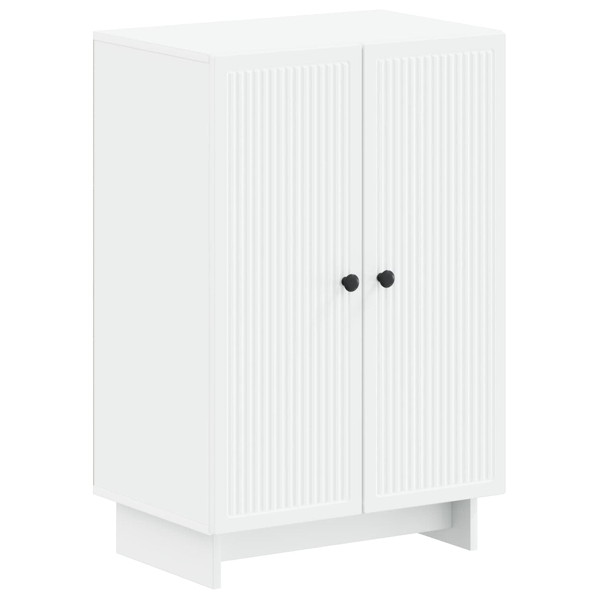 Schuhschrank EDE 59,5 x 39,5 x 90 cm Holzwerkstoff Weiß