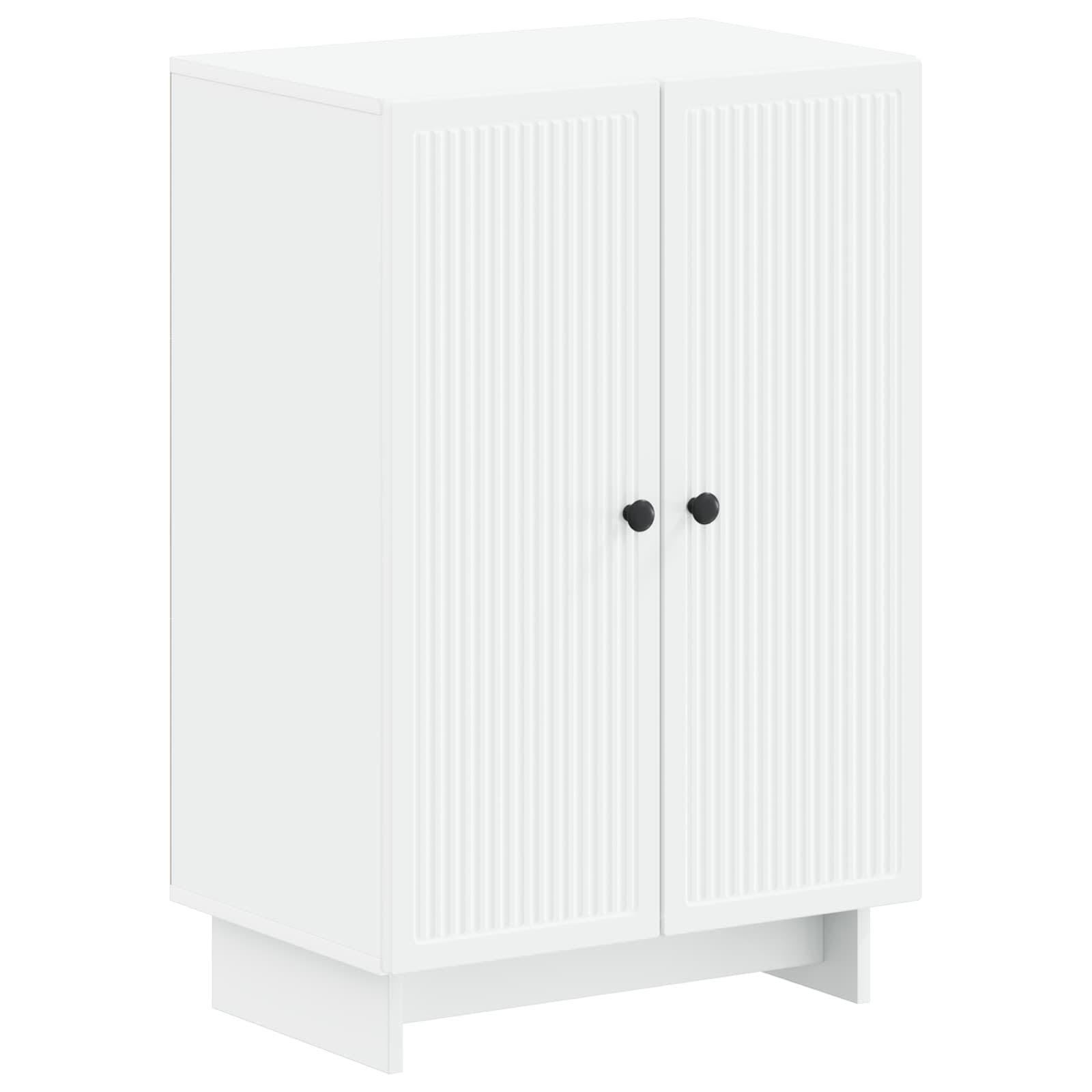 Schuhschrank EDE 59,5 x 39,5 x 90 cm Holzwerkstoff Weiß