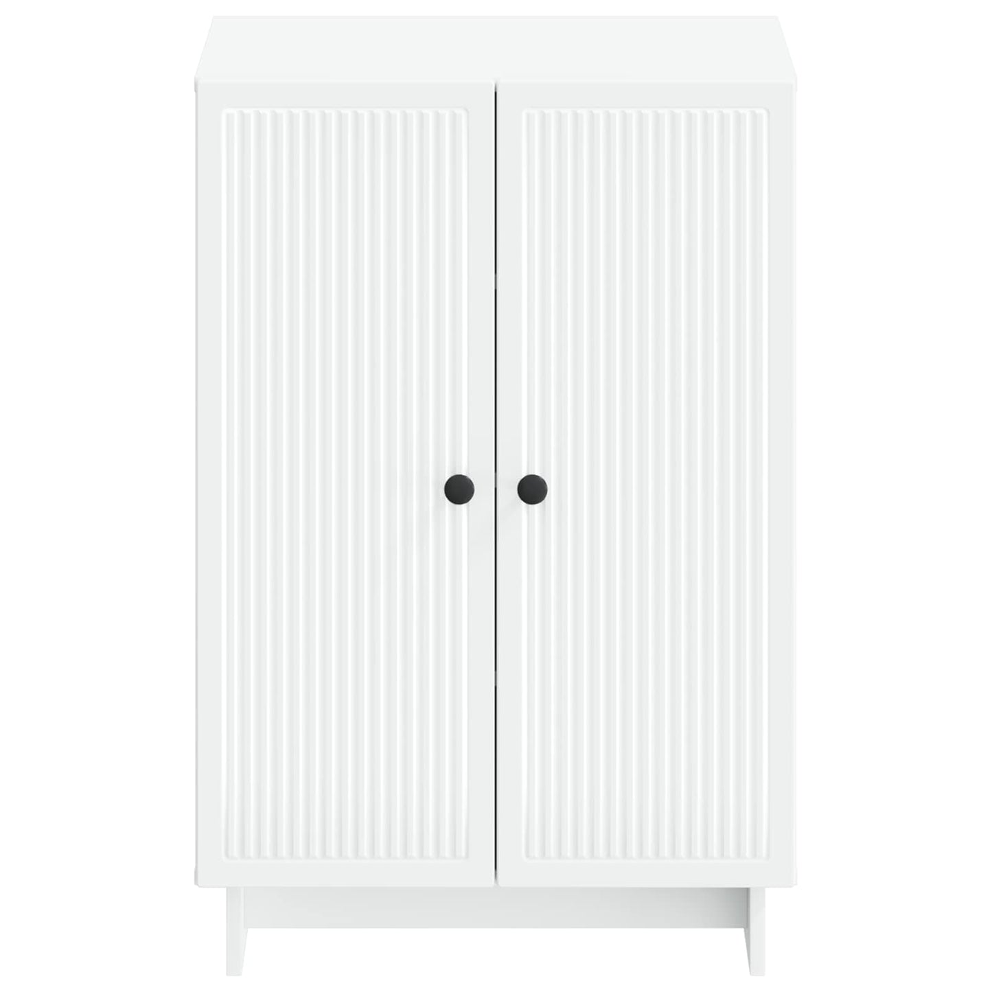 Schuhschrank EDE 59,5 x 39,5 x 90 cm Holzwerkstoff Weiß