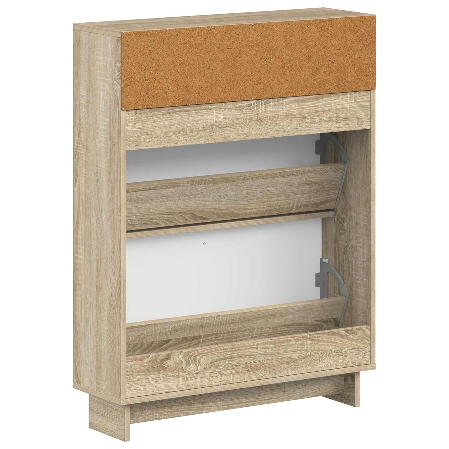 Schuhschrank EDE 78 x 24 x 103 cm Holzwerkstoff Sonoma-Eiche