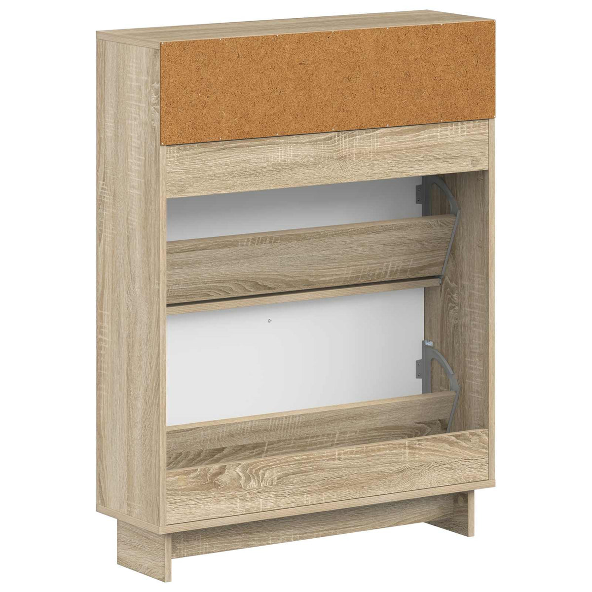 Schuhschrank EDE 78 x 24 x 103 cm Holzwerkstoff Sonoma-Eiche