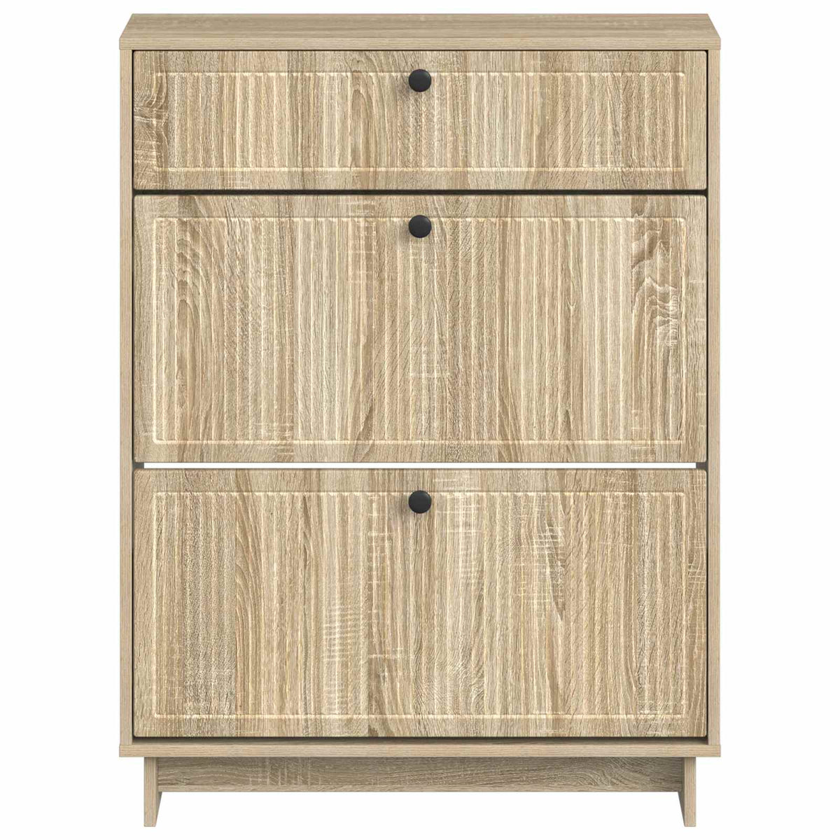 Schuhschrank EDE 78 x 24 x 103 cm Holzwerkstoff Sonoma-Eiche