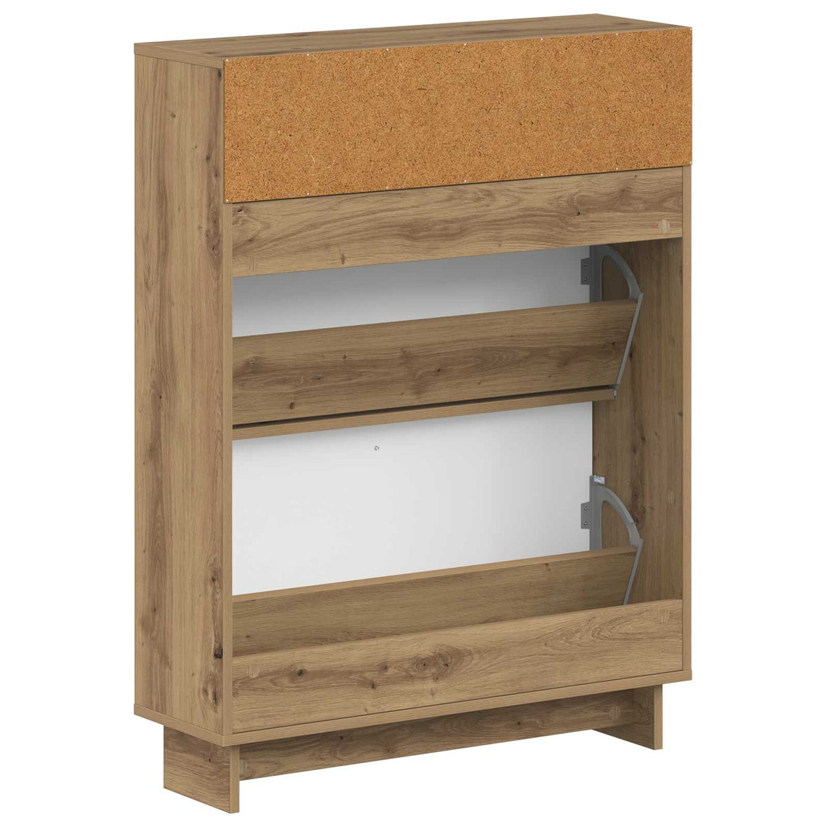 Schuhschrank EDE 78 x 24 x 103 cm Holzwerkstoff Artisan-Eiche