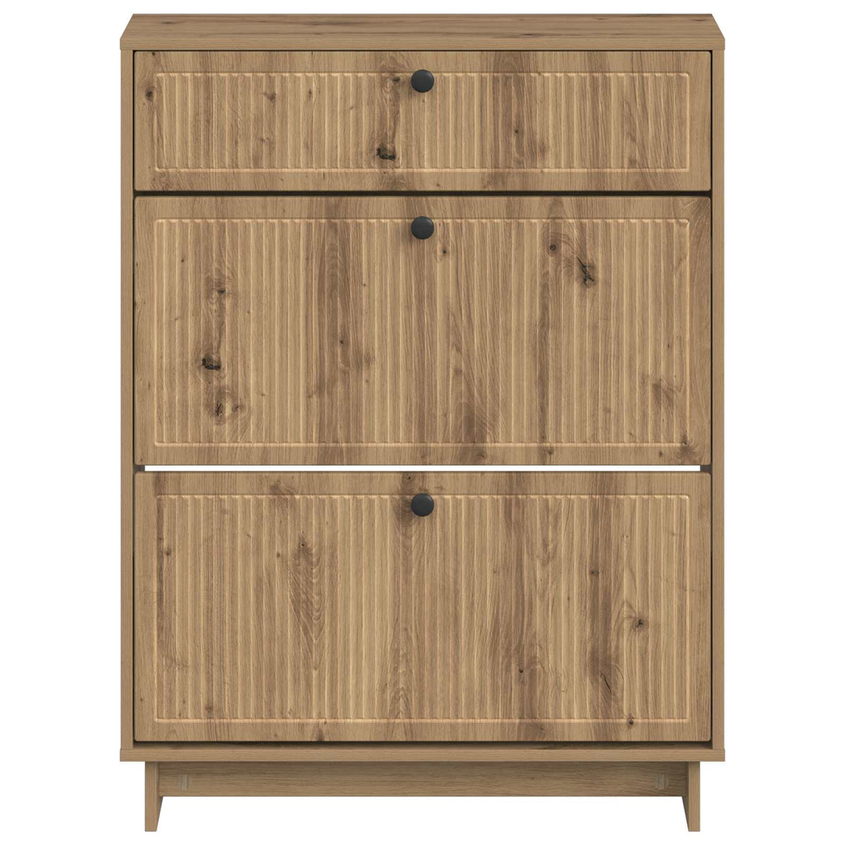 Schuhschrank EDE 78 x 24 x 103 cm Holzwerkstoff Artisan-Eiche