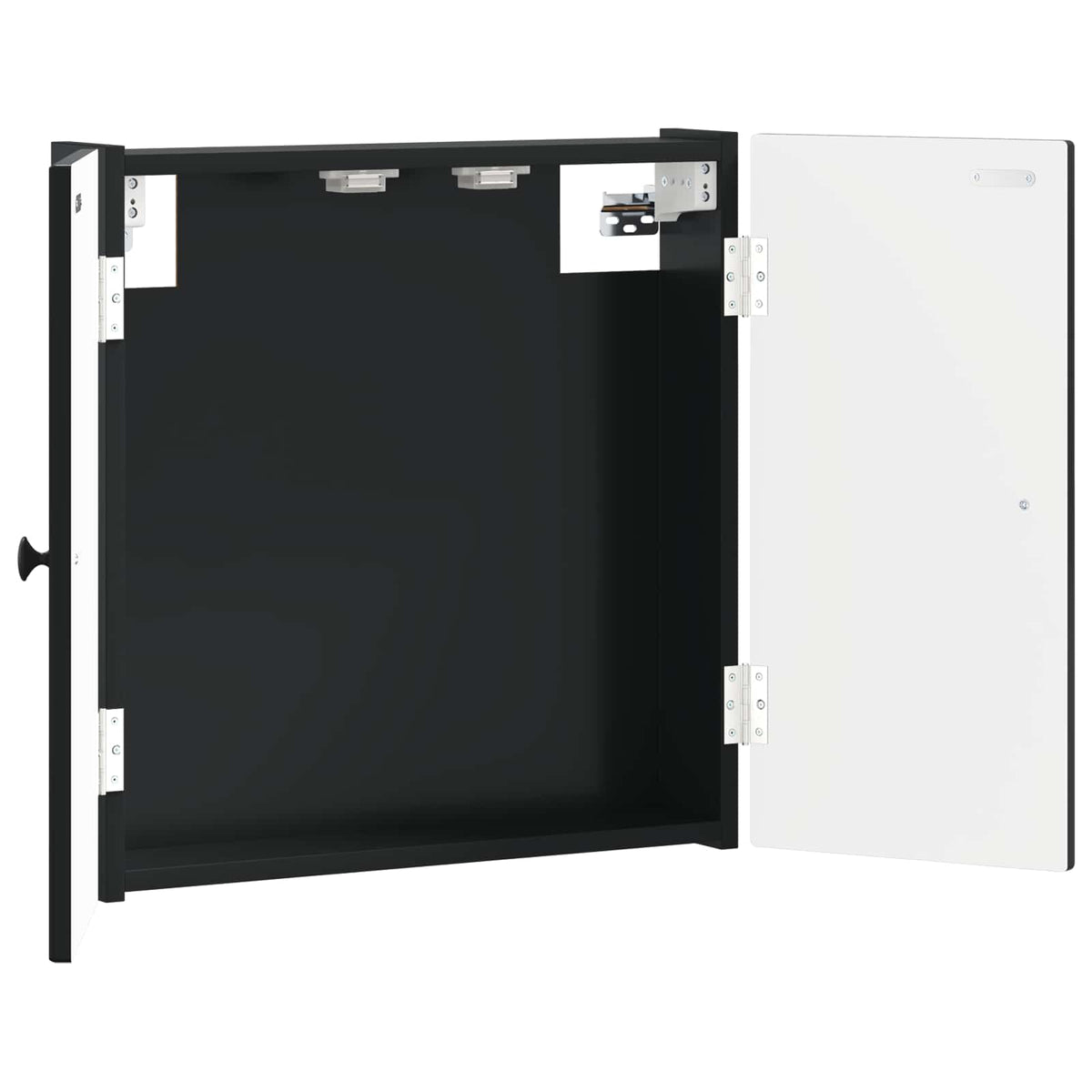 Dartboard Schrank EDE Schwarz 52,5 x 10,5 x 53,5 cm