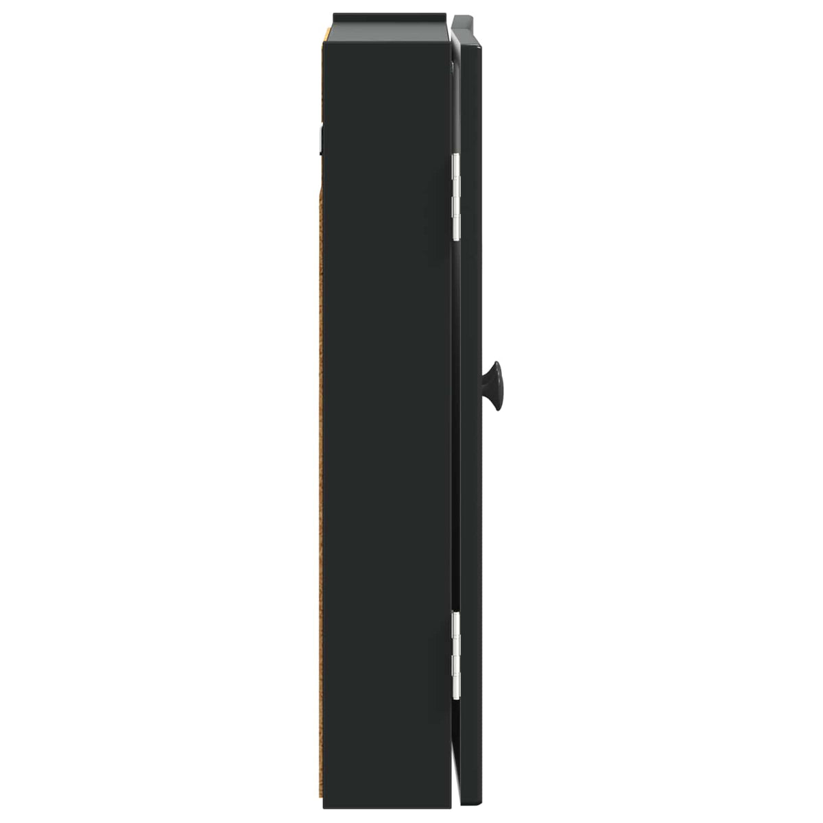 Dartboard Schrank EDE Schwarz 52,5 x 10,5 x 53,5 cm