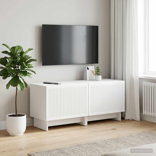 TV-Schrank Weiß Holzwerkstoff