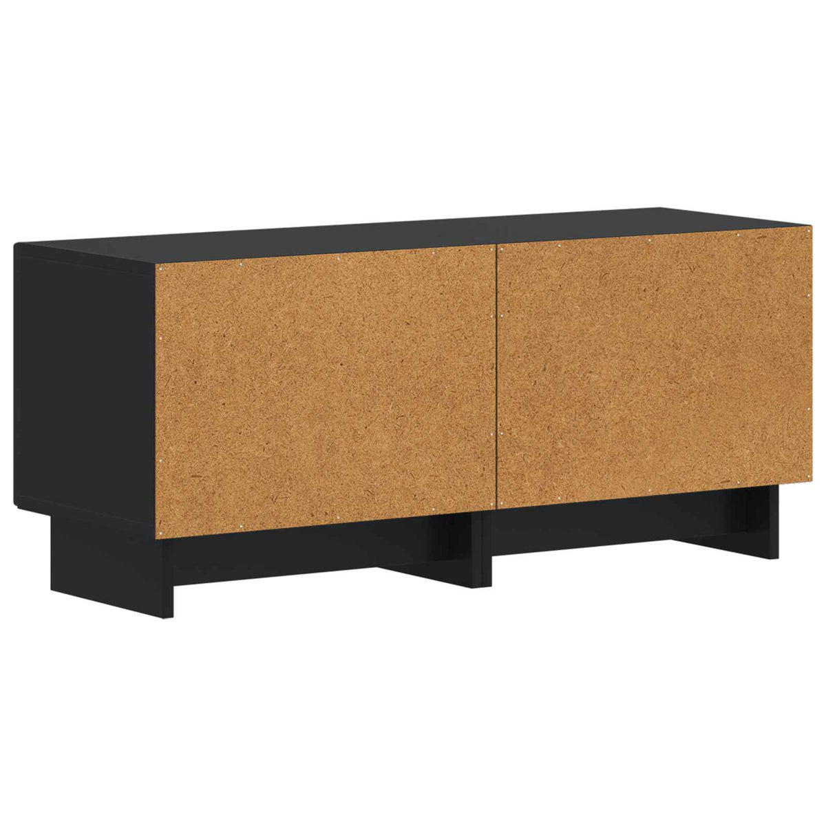 TV-Schrank Schwarz Holzwerkstoff
