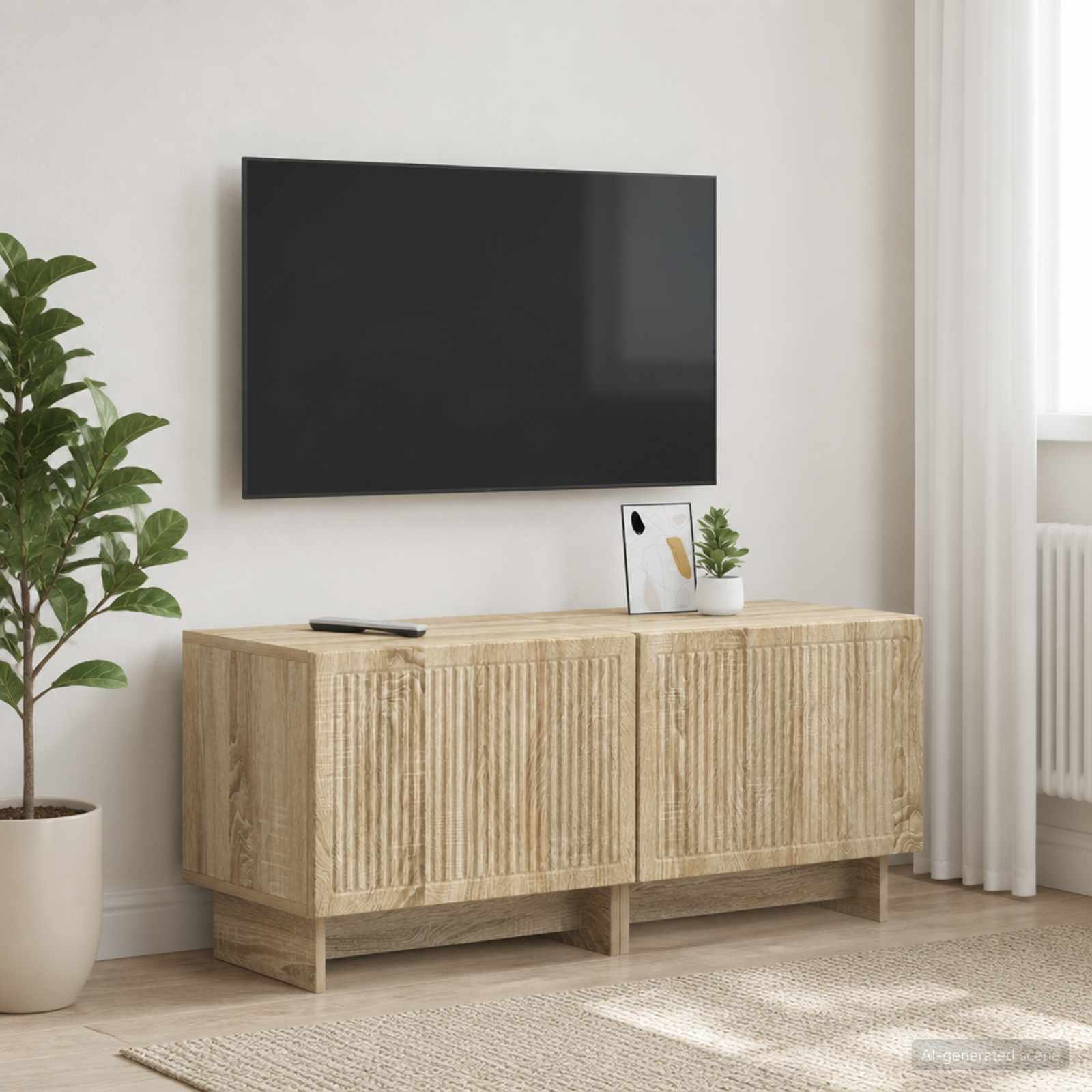 TV-Schrank Sonoma-Eiche Holzwerkstoff