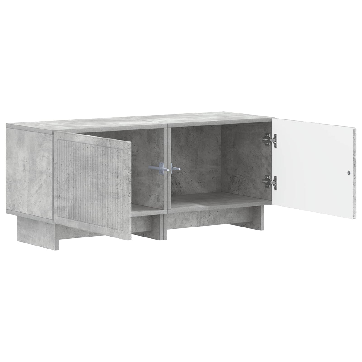 TV-Schrank Betongrau Holzwerkstoff