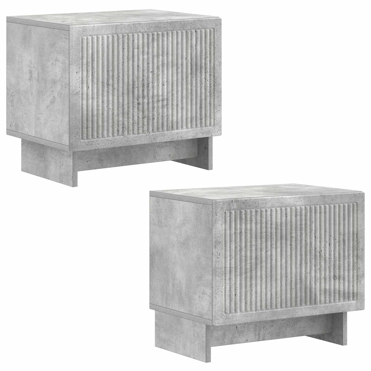 TV-Schrank Betongrau Holzwerkstoff