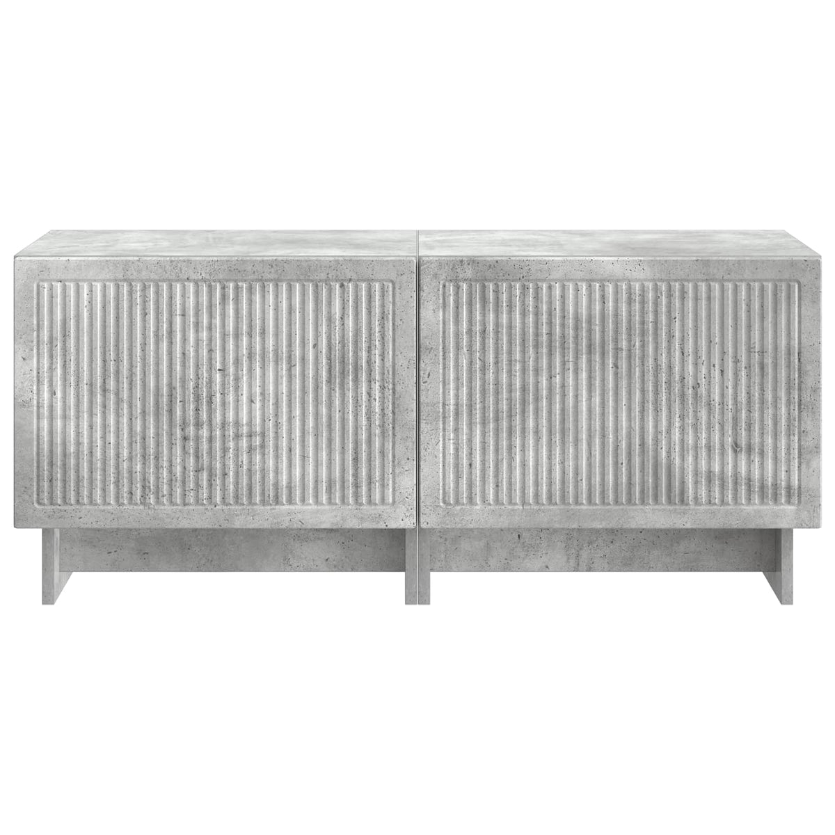 TV-Schrank Betongrau Holzwerkstoff