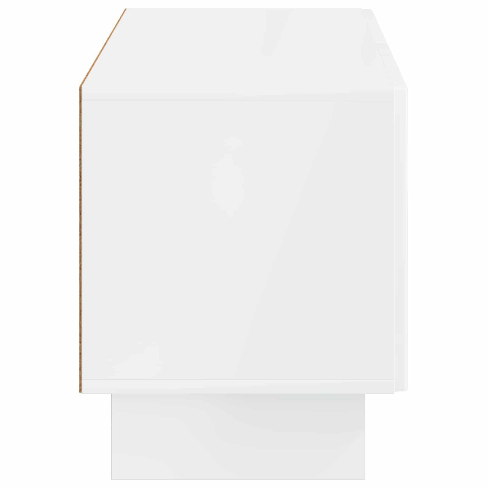 TV-Schrank Hochglanz Weiß Holzwerkstoff