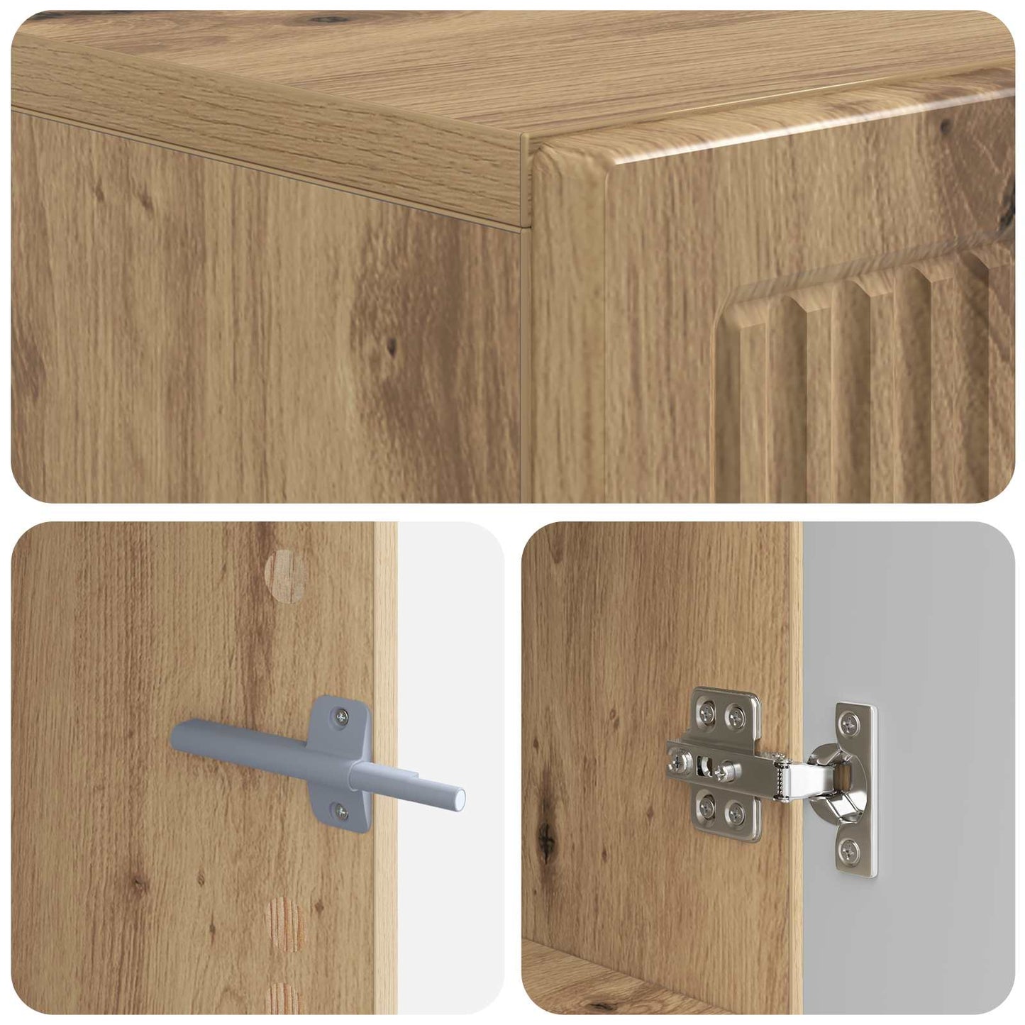 TV-Schrank Artisan-Eiche Holzwerkstoff