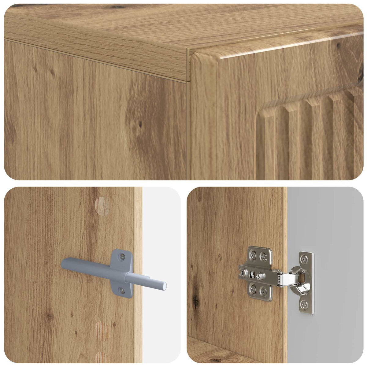TV-Schrank Artisan-Eiche Holzwerkstoff