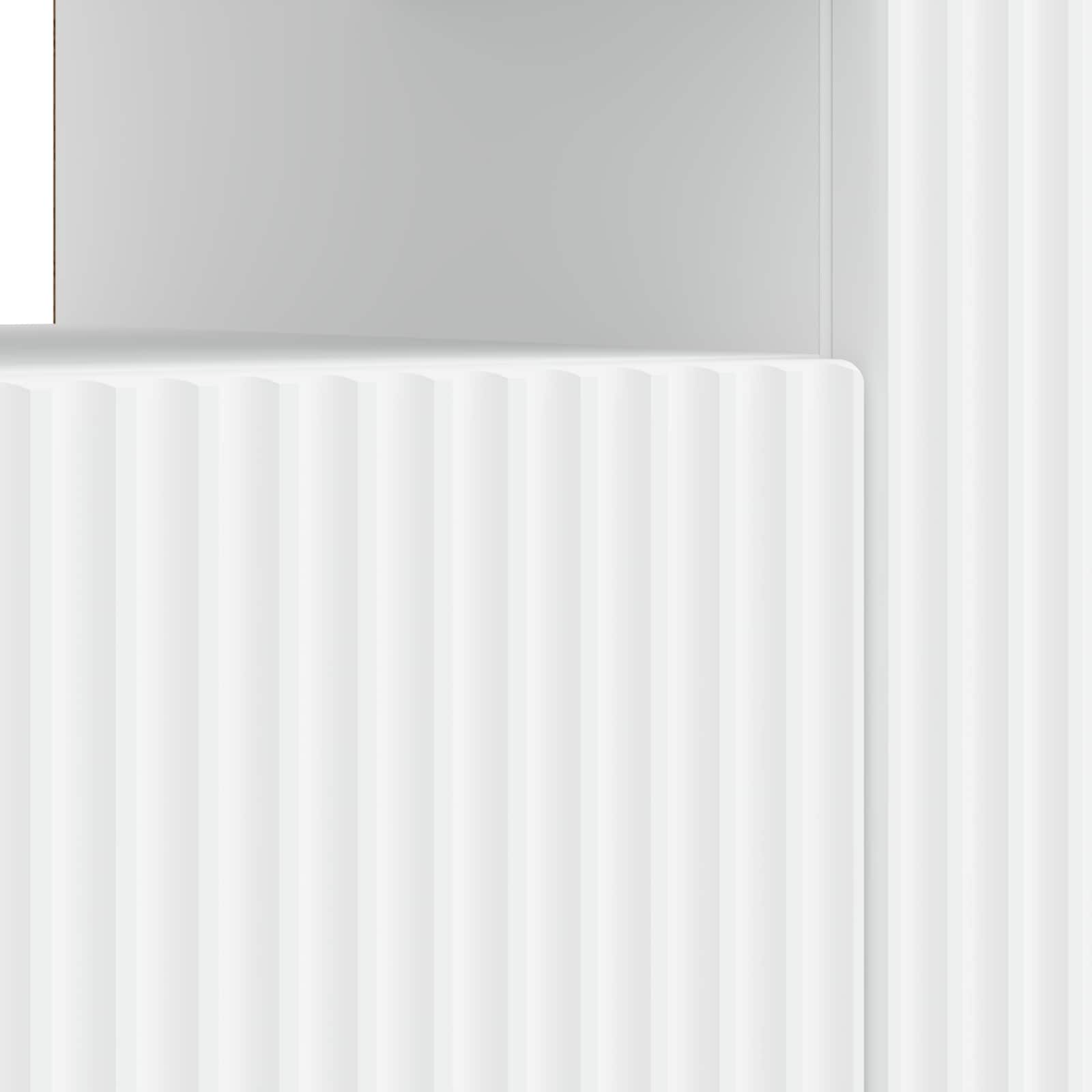 LED-TV-Schrank Weiß Holzwerkstoff