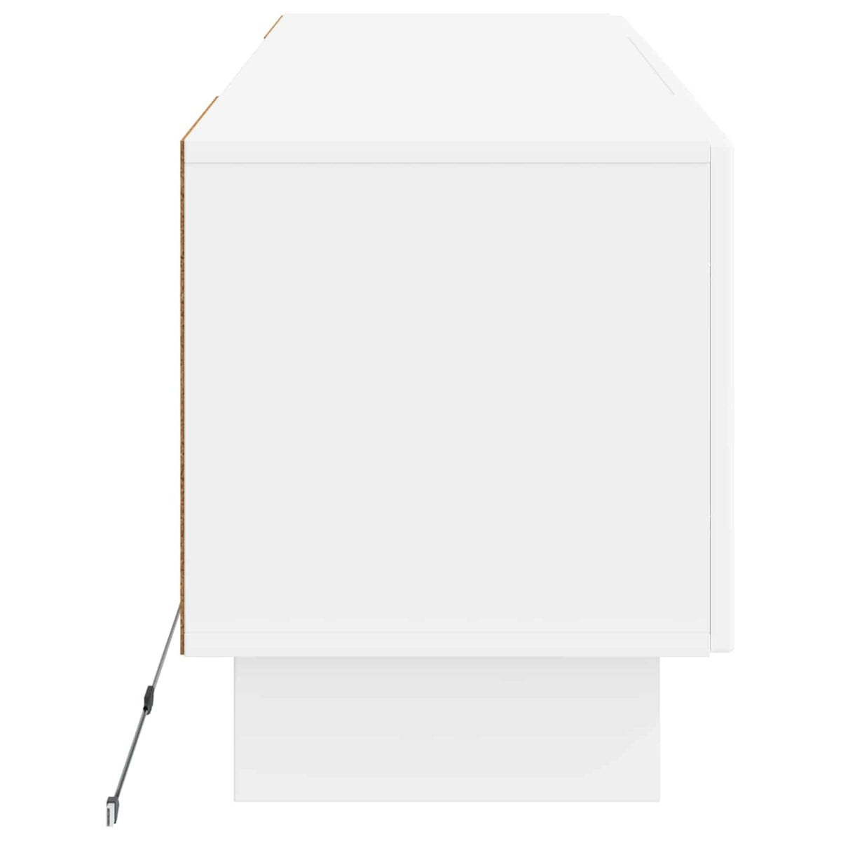 LED-TV-Schrank Weiß Holzwerkstoff