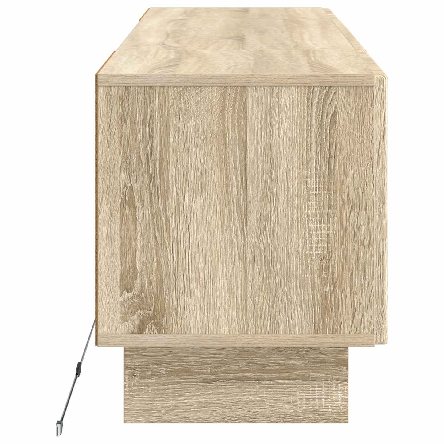 LED-TV-Schrank Sonoma-Eiche Holzwerkstoff