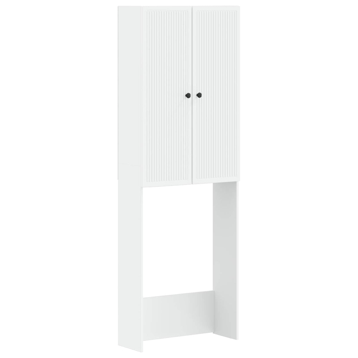 Toilettenschrank EDE Weiß 66 x 25,5 x 190 cm Holzwerkstoff