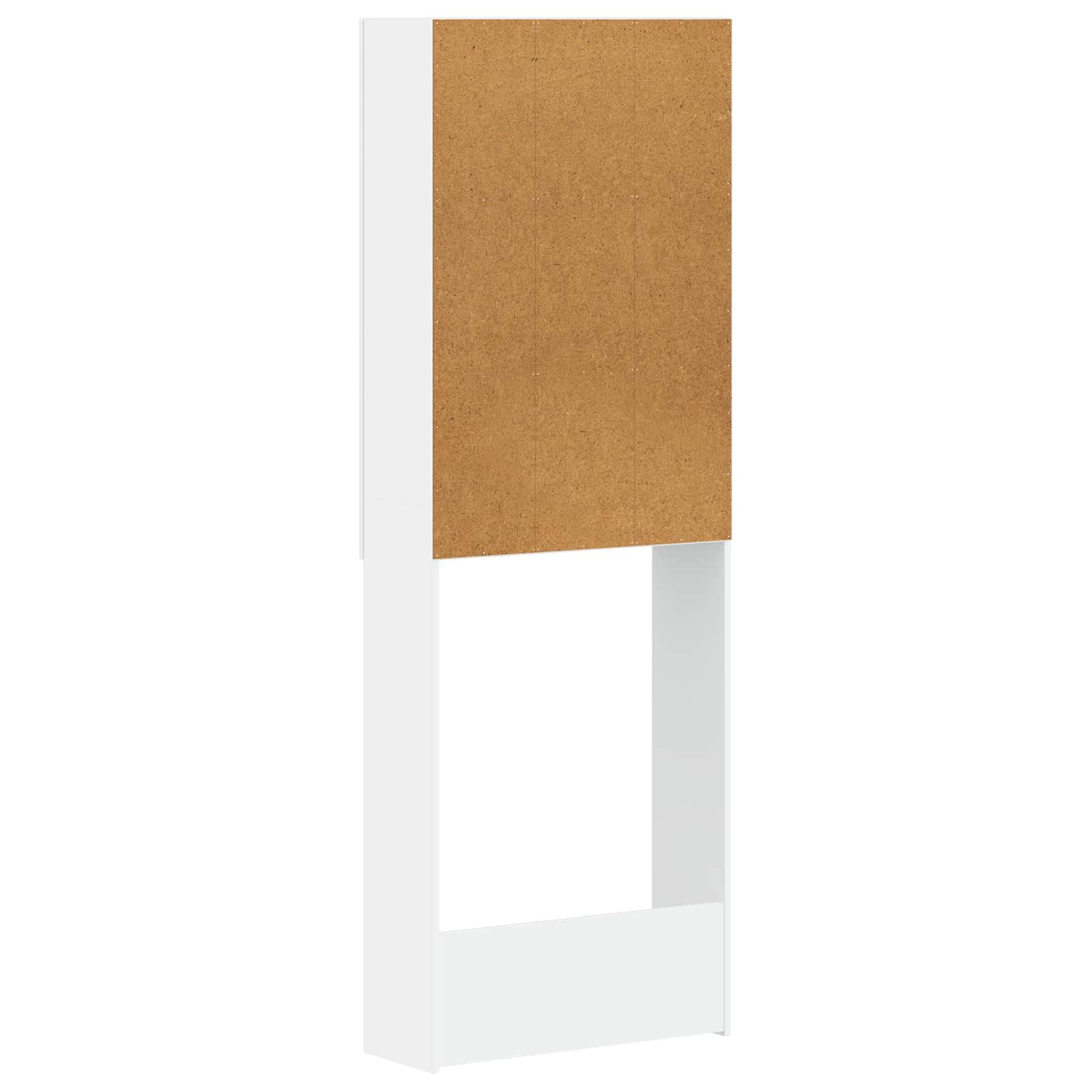 Toilettenschrank EDE Weiß 66 x 25,5 x 190 cm Holzwerkstoff