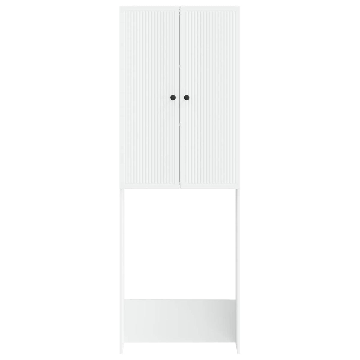Toilettenschrank EDE Weiß 66 x 25,5 x 190 cm Holzwerkstoff