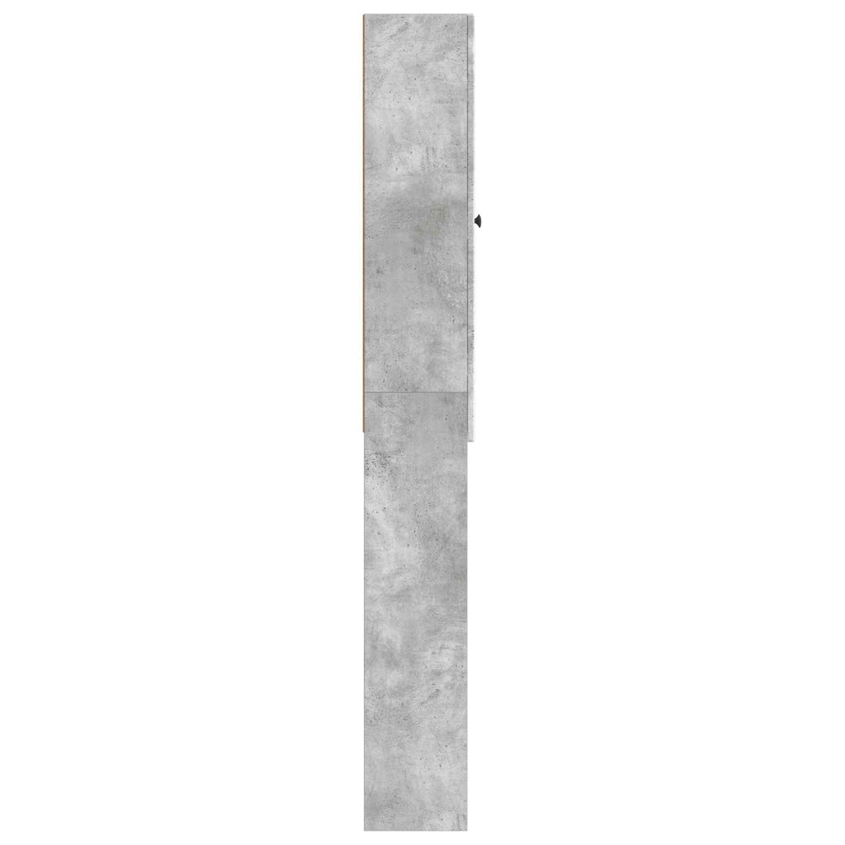 Toilettenschrank EDE Betongrau 66 x 25,5 x 190 cm Holzwerkstoff