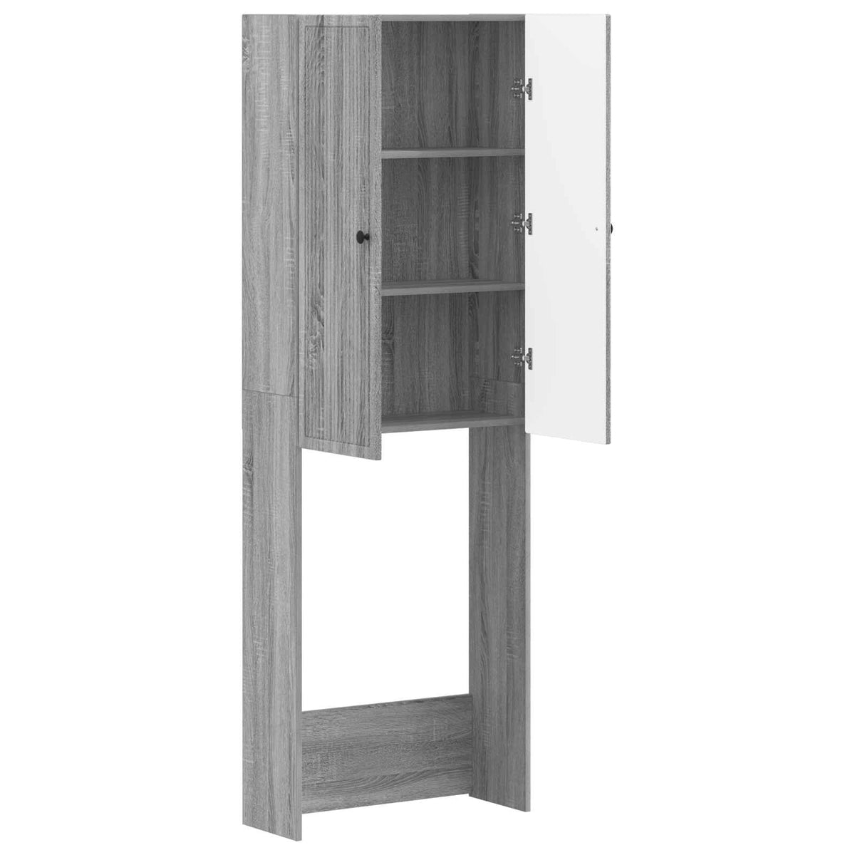 Toilettenschrank EDE Sonoma-Grau 66 x 25,5 x 190 cm