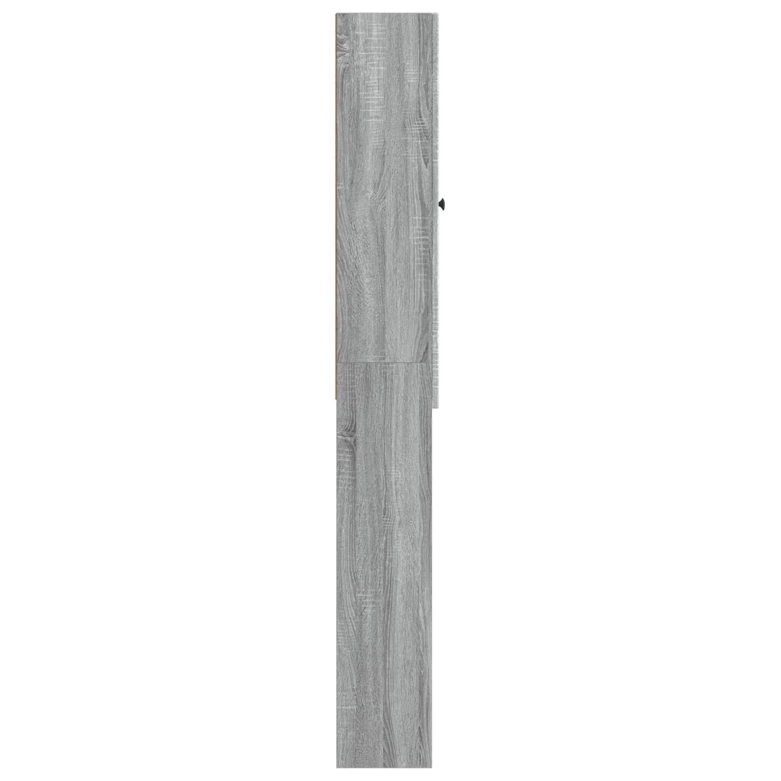 Toilettenschrank EDE Sonoma-Grau 66 x 25,5 x 190 cm