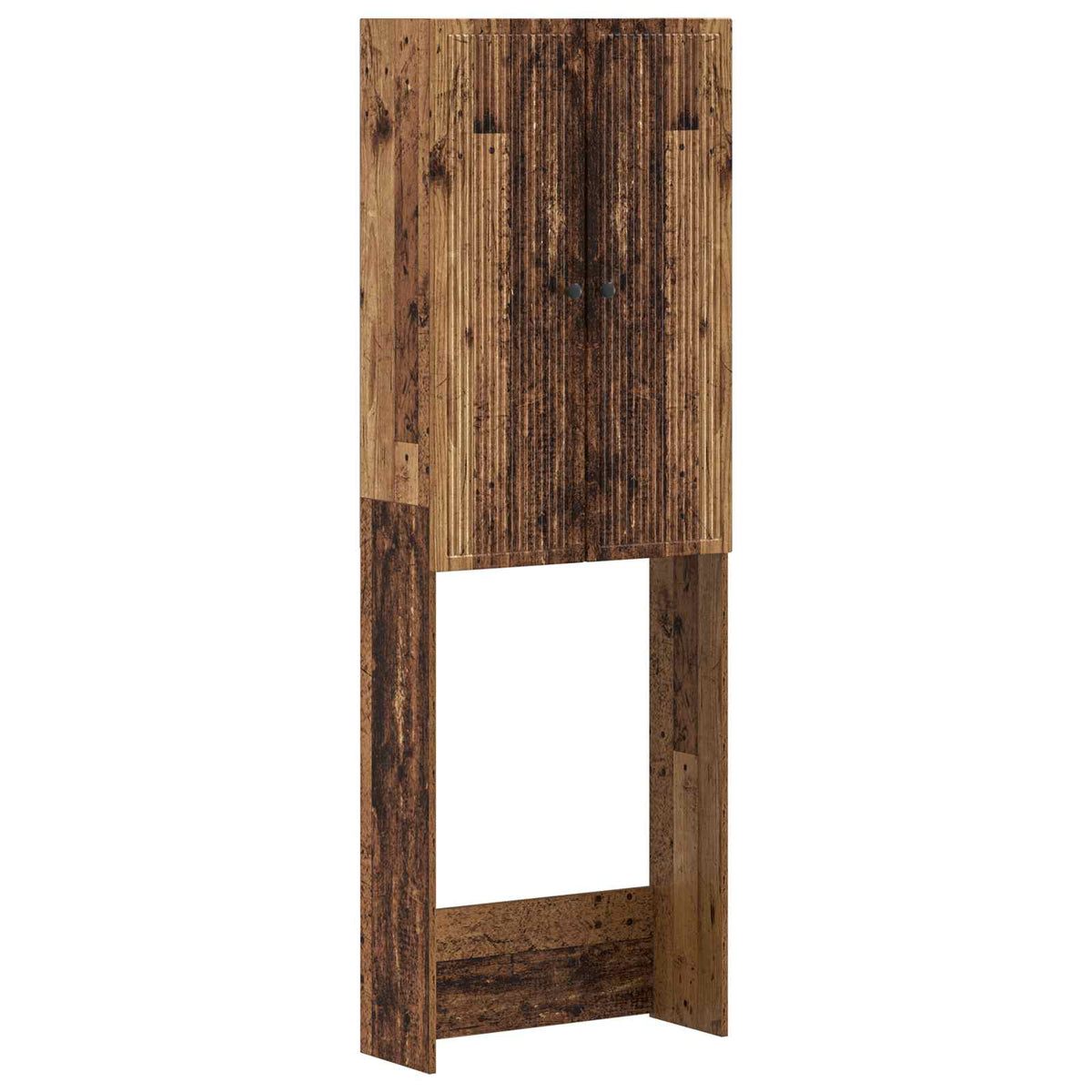 Toilettenschrank EDE Altholz 66 x 25,5 x 190 cm Holzwerkstoff