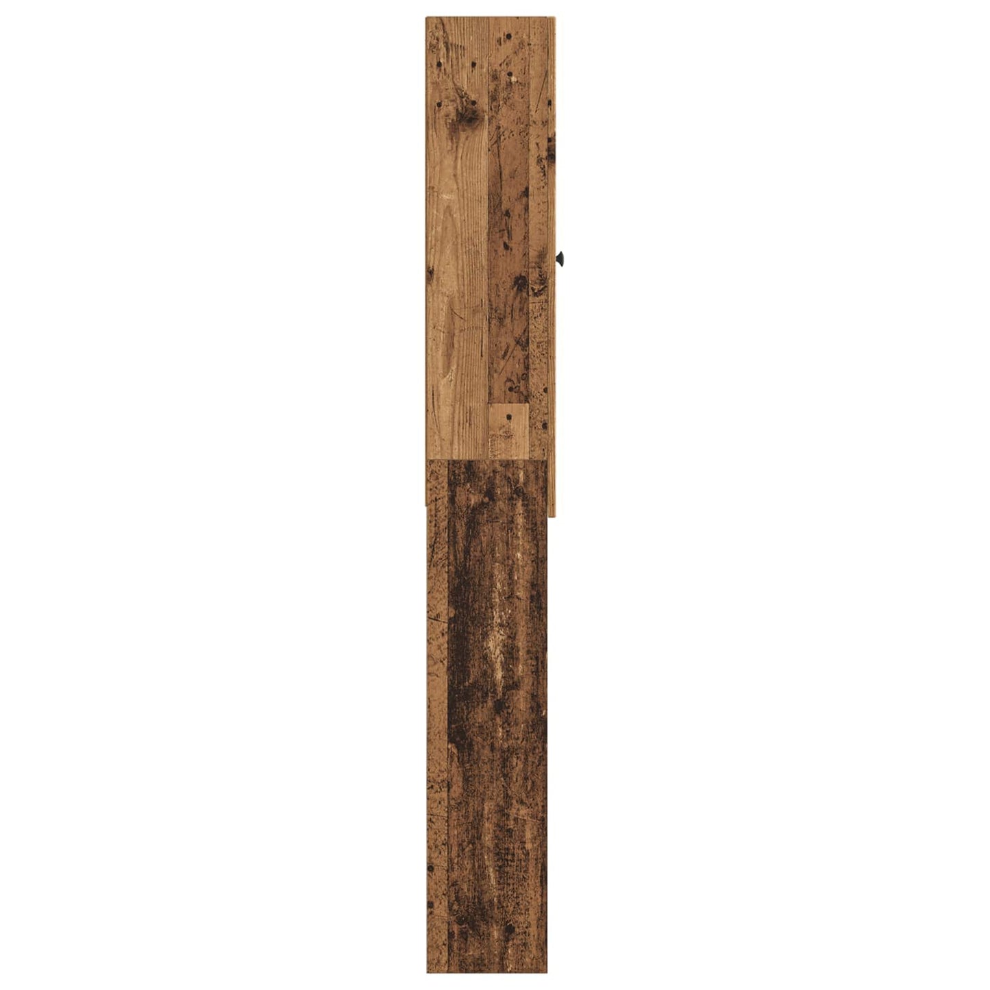 Toilettenschrank EDE Altholz 66 x 25,5 x 190 cm Holzwerkstoff
