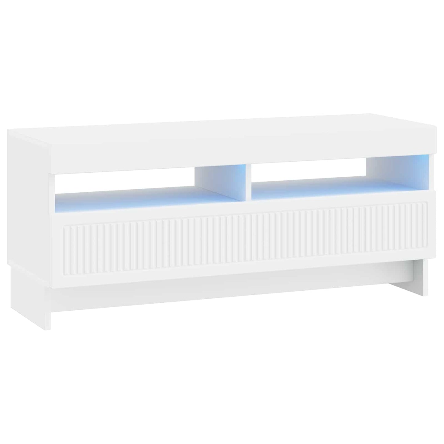 LED-TV-Schrank Weiß Holzwerkstoff
