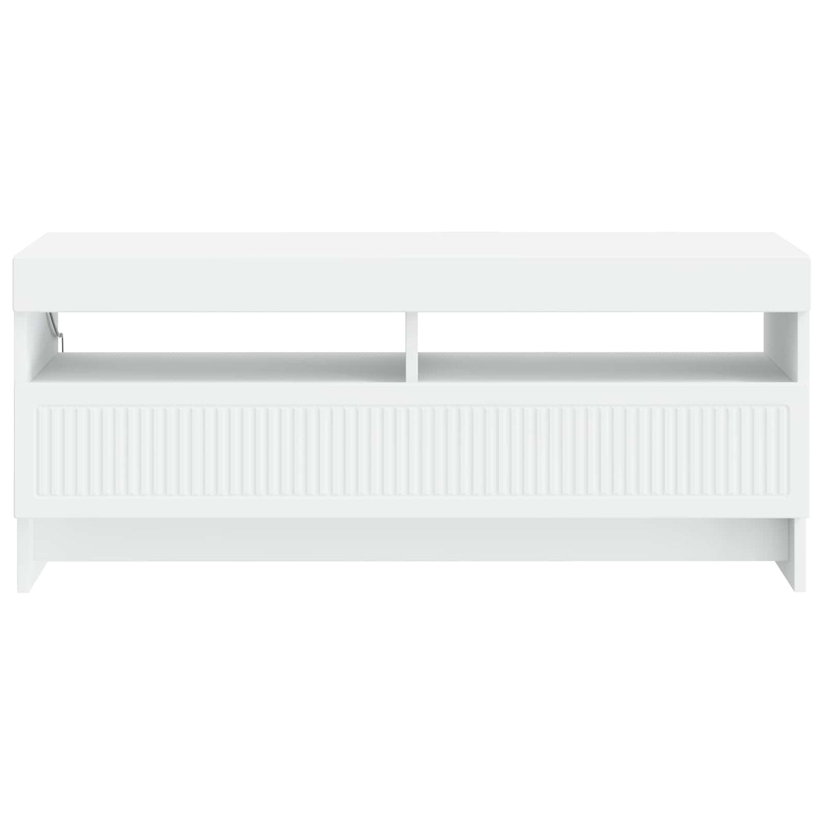 LED-TV-Schrank Weiß Holzwerkstoff