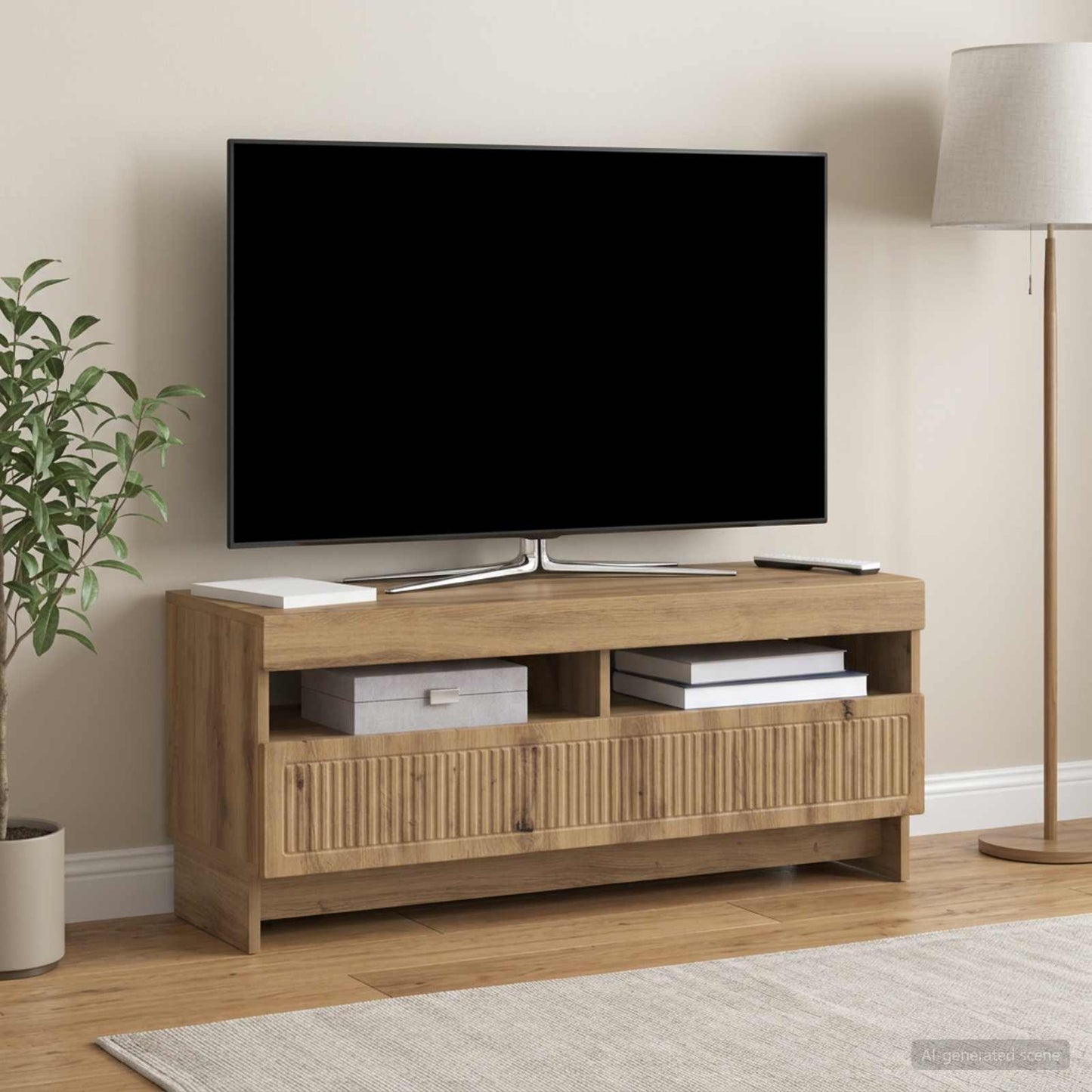 LED-TV-Schrank Artisan-Eiche Holzwerkstoff