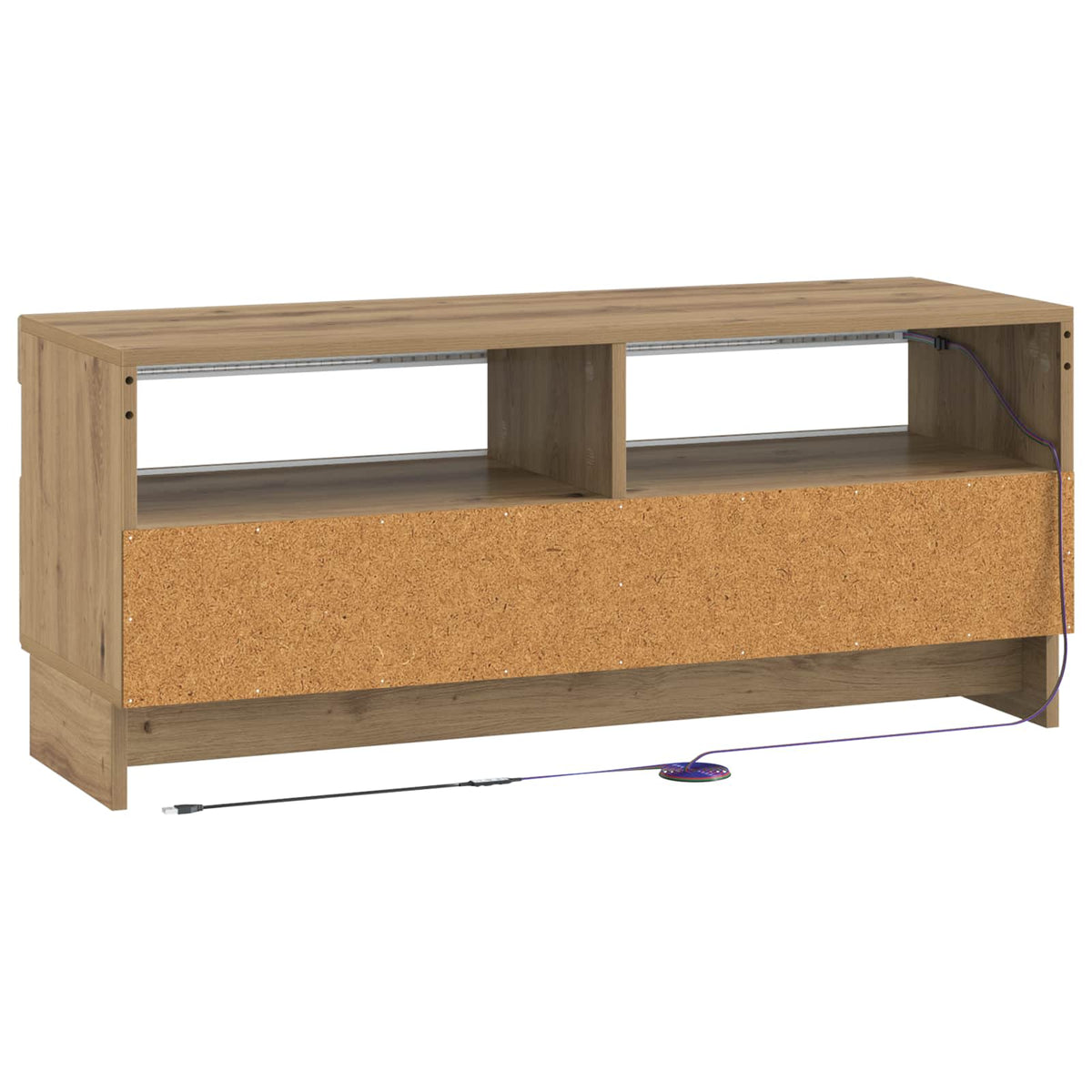 LED-TV-Schrank Artisan-Eiche Holzwerkstoff