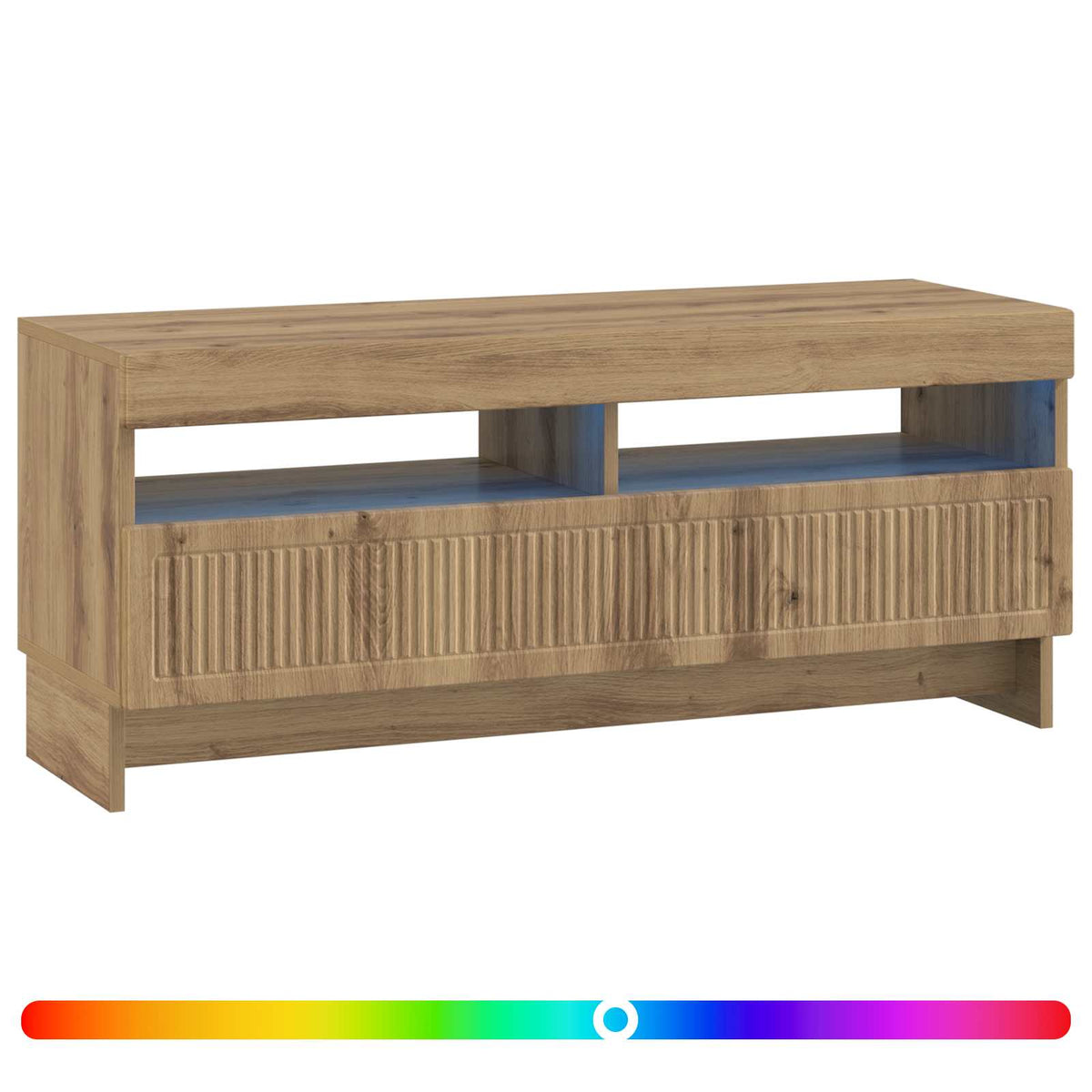 LED-TV-Schrank Artisan-Eiche Holzwerkstoff