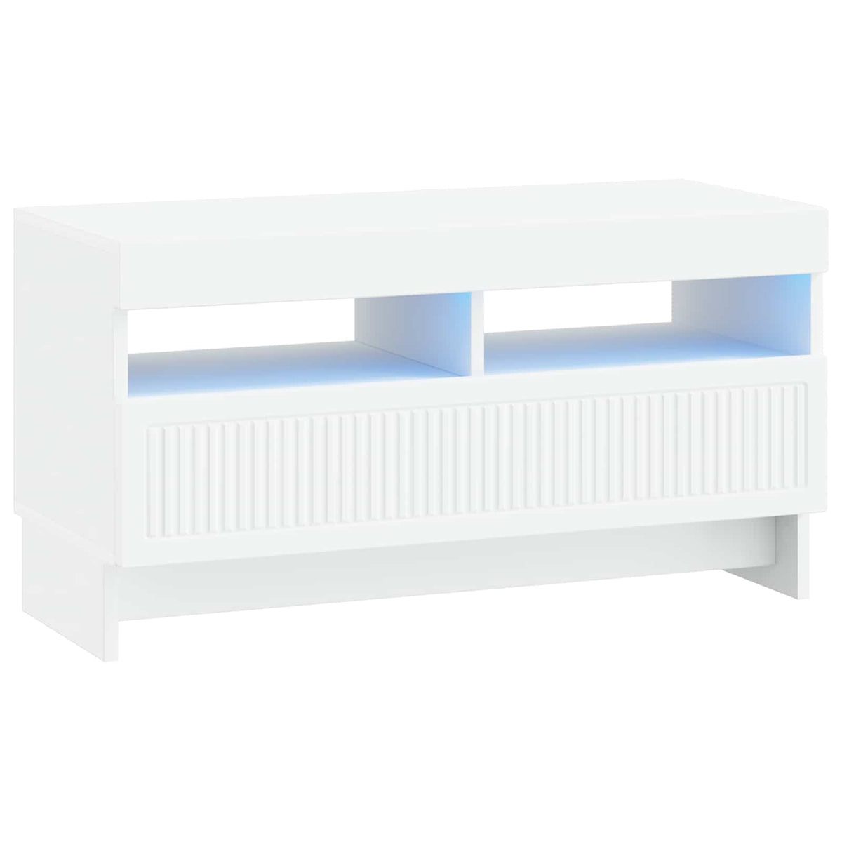 LED-TV-Schrank Weiß Holzwerkstoff