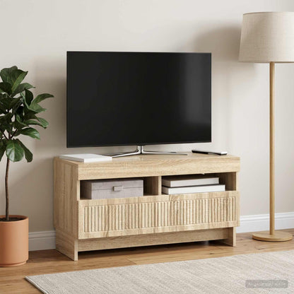 LED-TV-Schrank EDE 81 x 35 x 43 cm Sonoma-Eiche