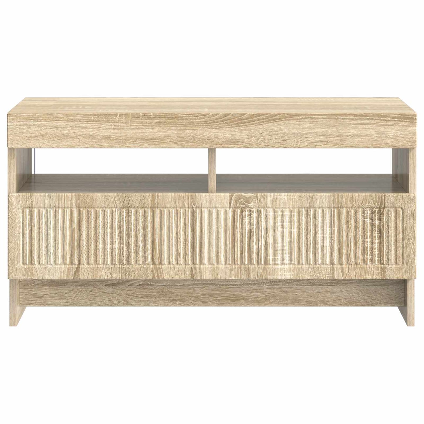 LED-TV-Schrank Sonoma-Eiche Holzwerkstoff
