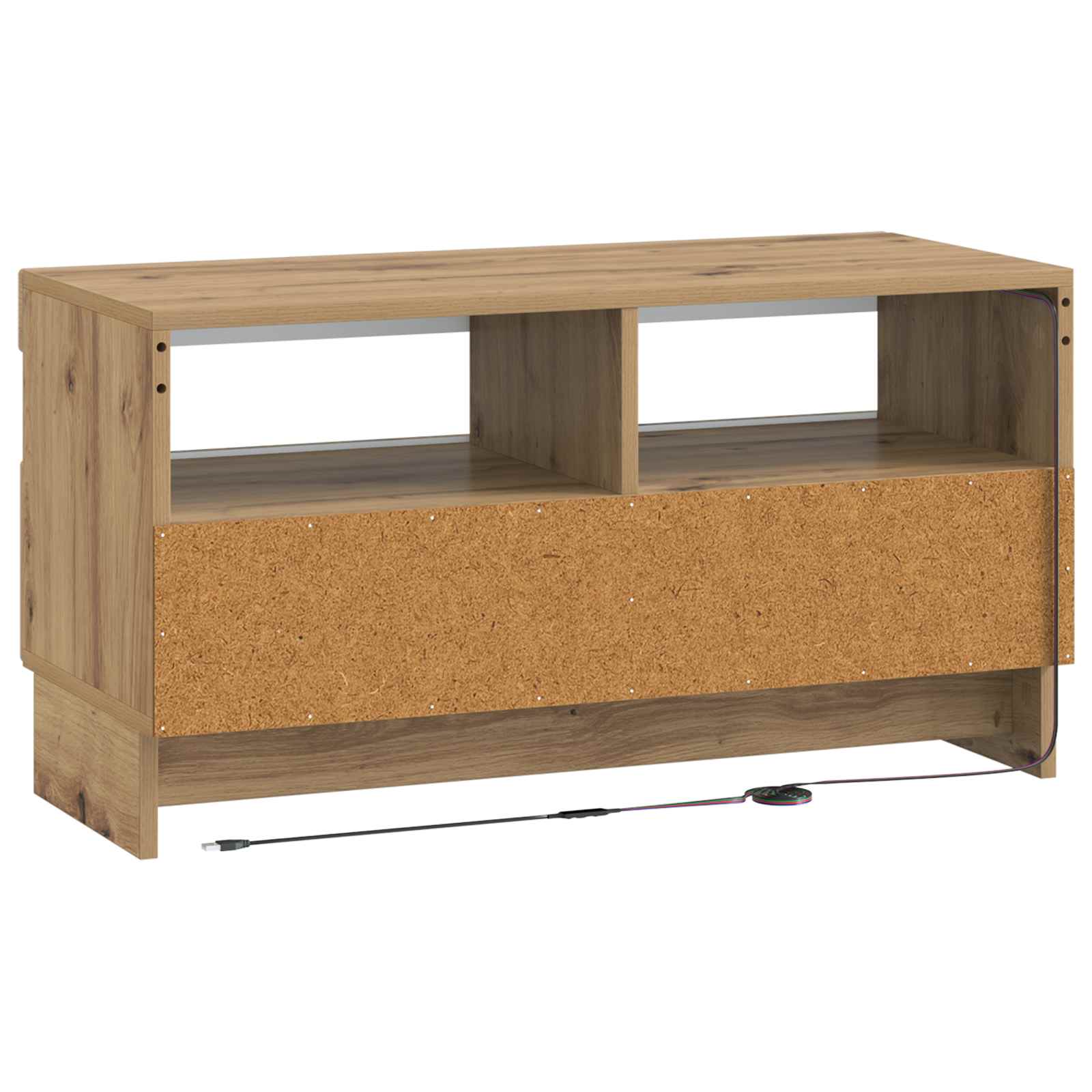 LED-TV-Schrank Artisan-Eiche Holzwerkstoff