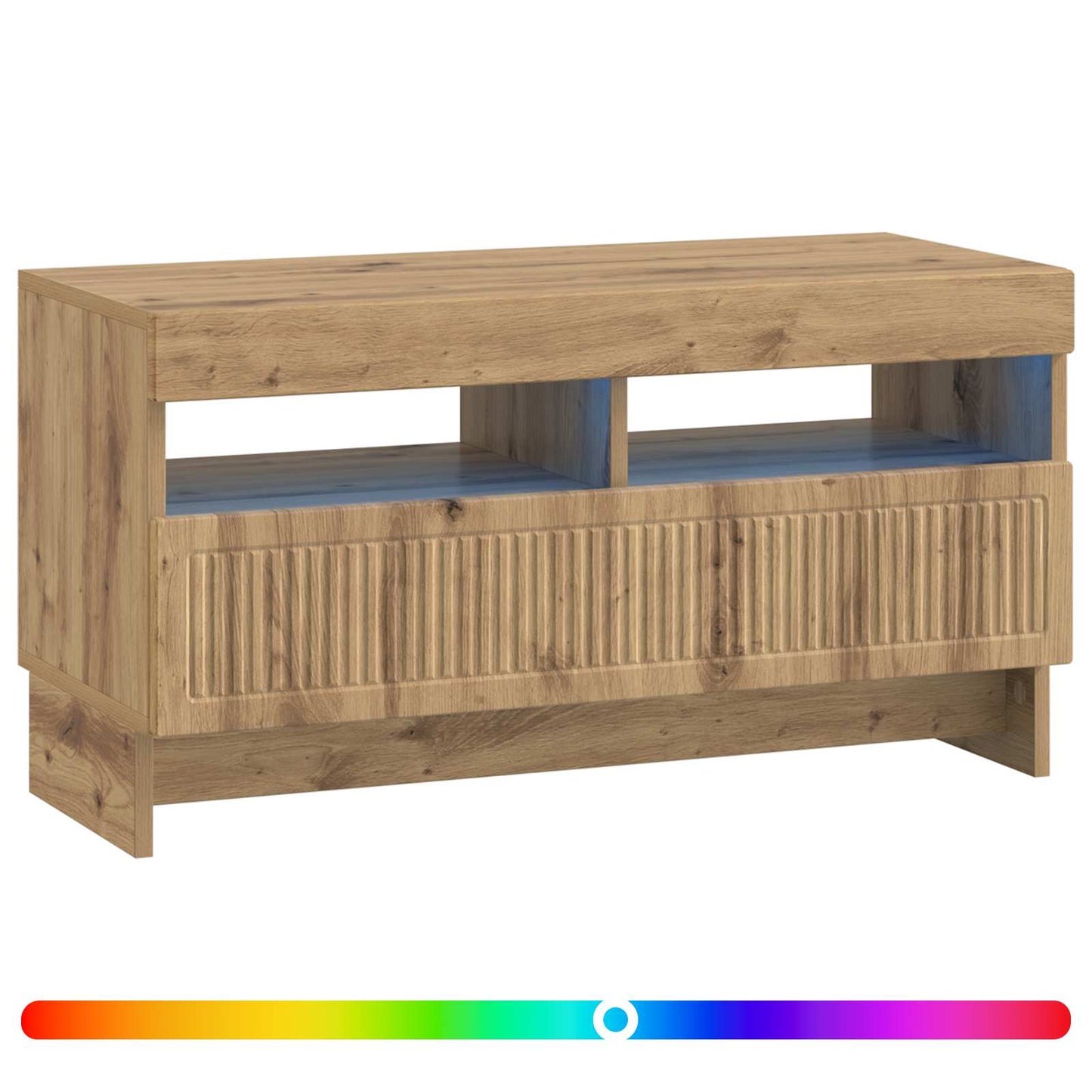 LED-TV-Schrank Artisan-Eiche Holzwerkstoff