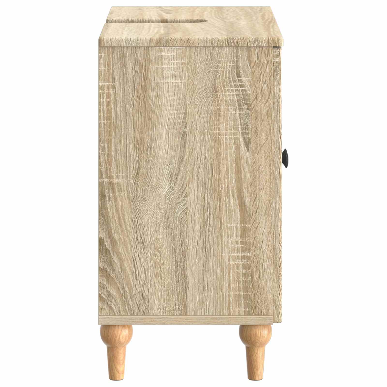 Waschbeckenschrank ALKMAAR Sonoma-Eiche 59,5 x 31,5 x 59 cm